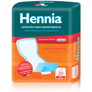 Hennia Apositos Para Incotinencia Severa 6x20