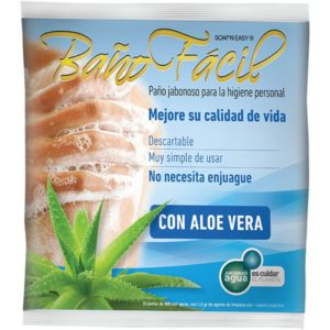 Baño Facil Aloe Vera, Pack X 10, Caja X 20
