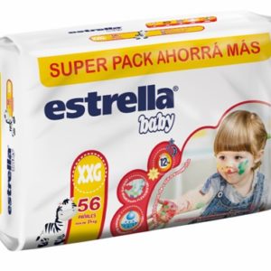 Estrella Pañal Super Pack Xxg -2x68