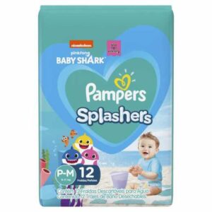 Pampers Splashers - Talle S - 12 Pañales