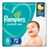 80348046 Pampers Confortsec Gde Max 72 X 2