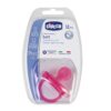 Chicco Silicona Physio Soft Sil 12/16-36m Pink