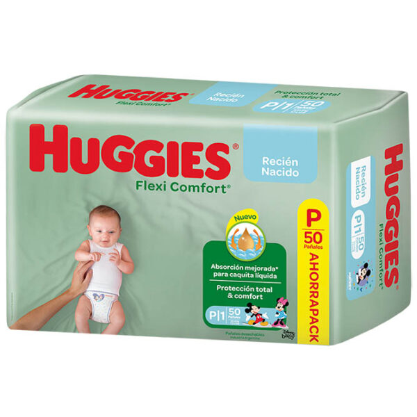Pañ Hug Flex Comf P Ahorrp 2x50