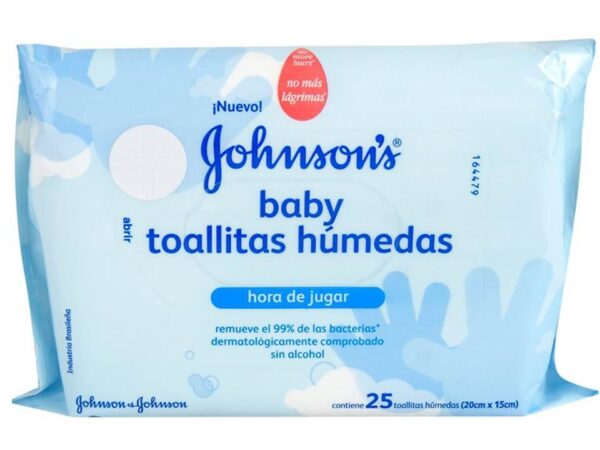 J&j Toallas Humedas Hora De Jugar/libre De Germenes X25 (535799)