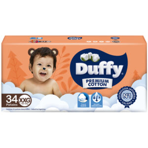 Pañal Bebe Duffy Premium Xxg X 34 Un.