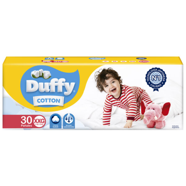 Pañal Bebe Duffy Cotton Xxg X 30 Un.