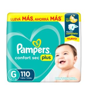 80685377 Pampers Confortsec Gde Xtr 110 X 2
