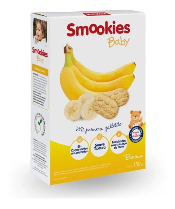 Smookies Baby Banana Y Trigo 150 Gr
