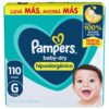 80748929 Pampers Babydry Gde 110 X 2