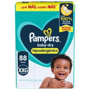 80748931 Pampers Babydry Xxg 88 X 2