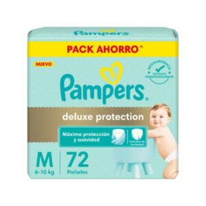 Pampers Deluxe Prot Med 72 X 2