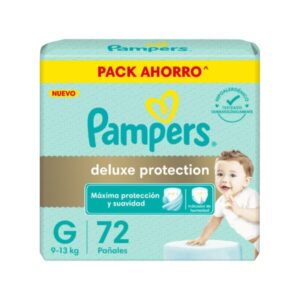 Pampers Deluxe Prot Gde 72 X 2