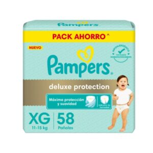 Pampers Deluxe Prot Xgd 58 X 2