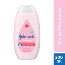 572404 Crema Hidratante Para Bebé Johnson S X 200 Ml.