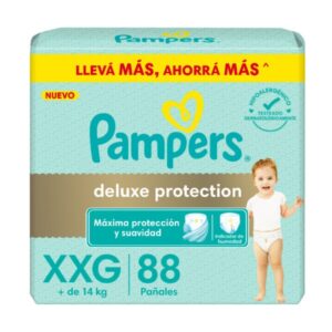 Pampers Deluxe Prot Xxg 88 X 2