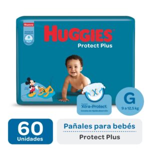 Pañal Huggies Protect Plus G X60 2023